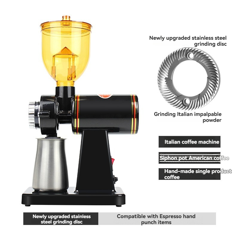 Upgraded Anti-clog Household C - Coffee Grinder Burr Flat recension och pris