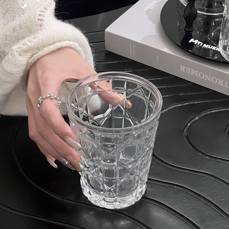 2pcs 310ml Vintage Diamond Pat - Espresso Shot Glass recension och pris