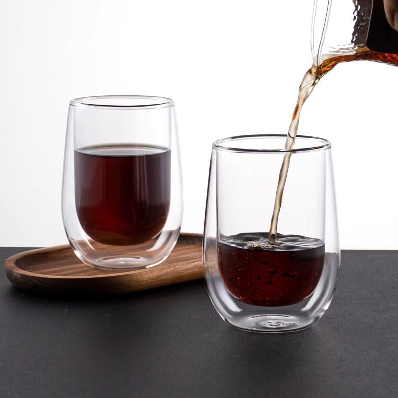 2/4pcs Double Wall Espresso Cu - Espresso Shot Glass recension och pris
