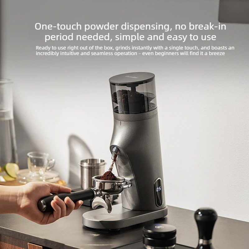 Gemilai 9010C 220V 150W Electr - Coffee Grinder Burr Flat recension och pris