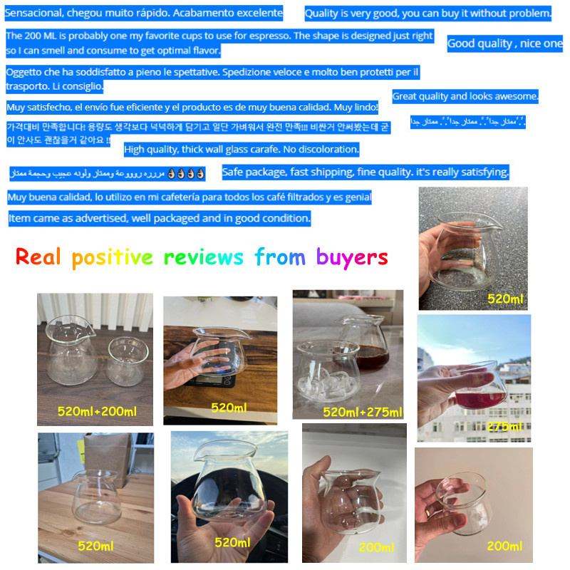 NEW 520ml Glass Coffee Pot,Cof - Coffee Equipment Pour Over recension och pris