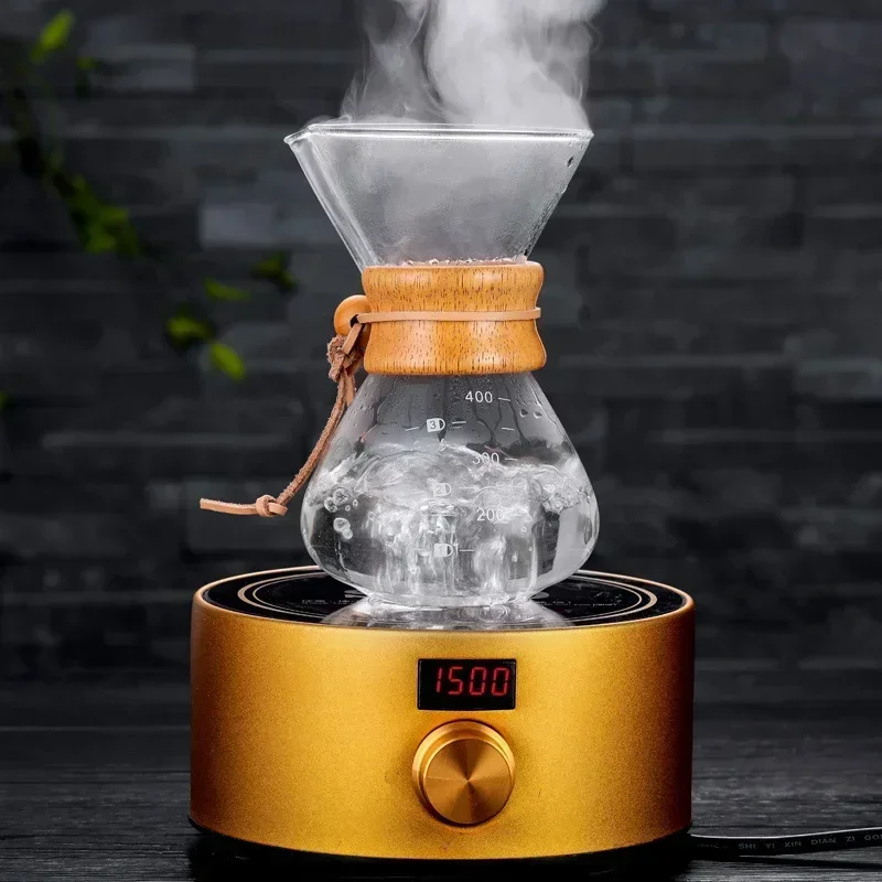 Hand Glass Coffee Kettle with  - Coffee Equipment Pour Over recension och pris