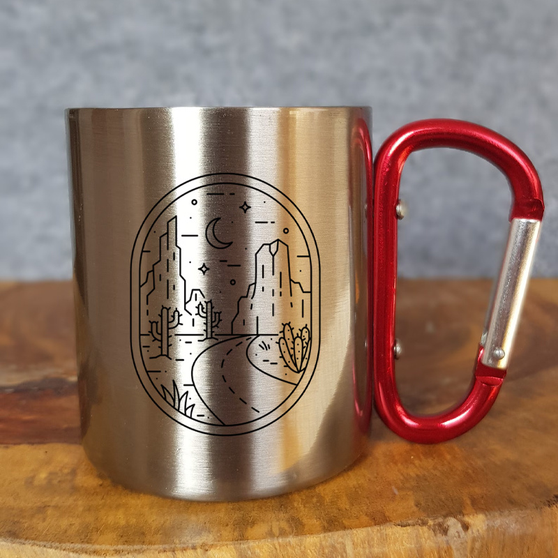 Stainless Steel Camping Mug wi - Coffee Equipment For Camping recension och pris